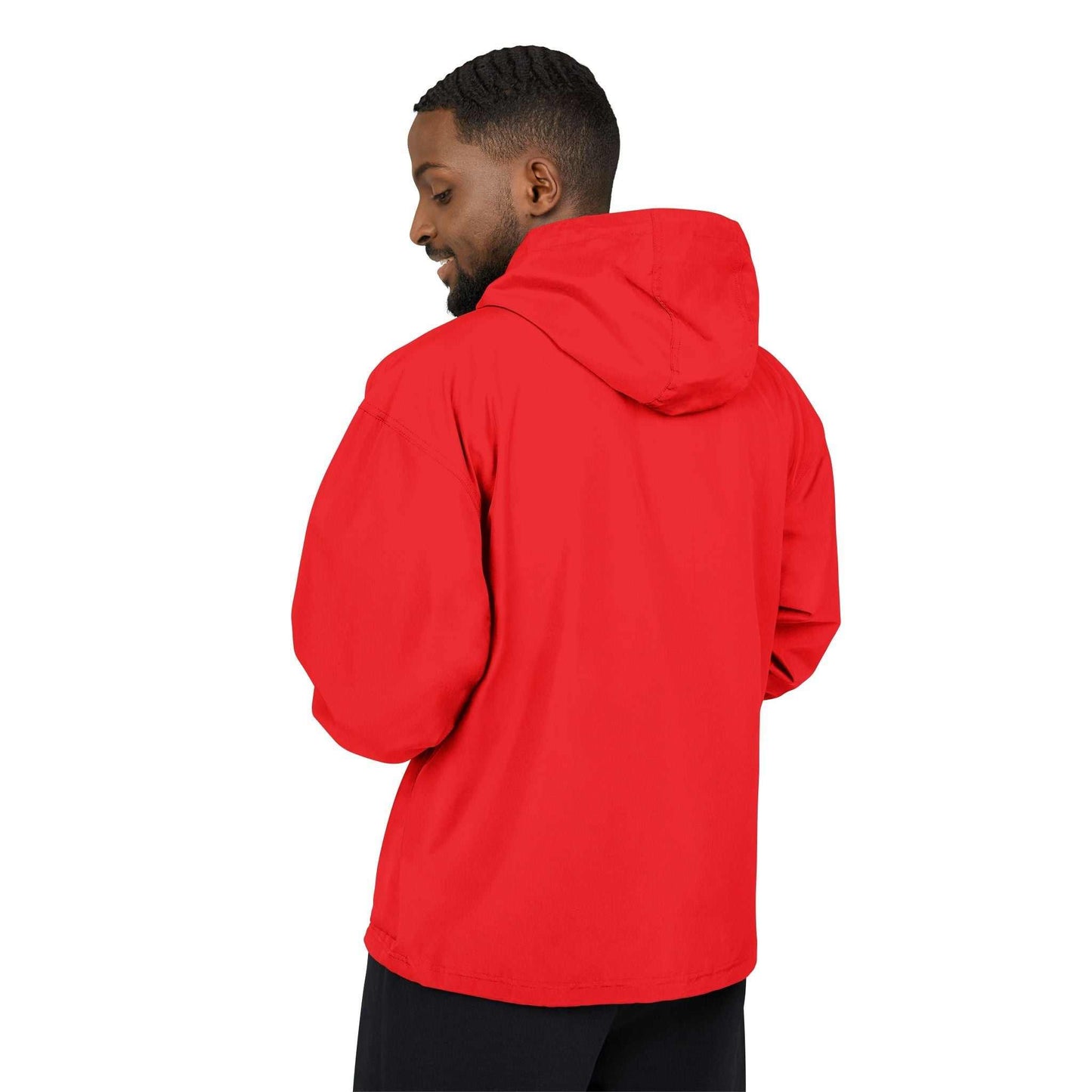 Embroidered "COMBAT VETERAN" Packable Anorak Jacket