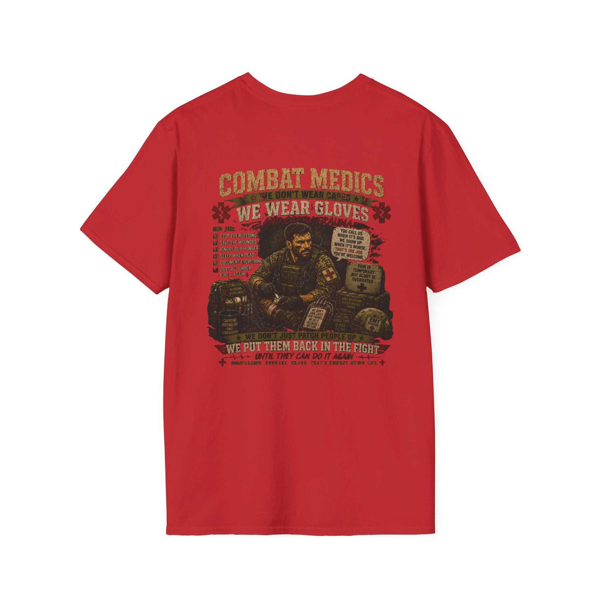 AEK Veteran Badge T-Shirt — Combat Medic Tee