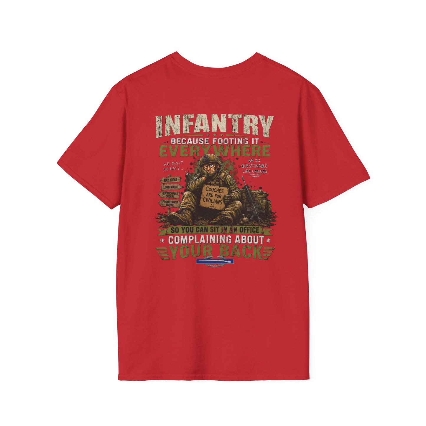 AEK Veteran Badge T-Shirt — Infantry Tee
