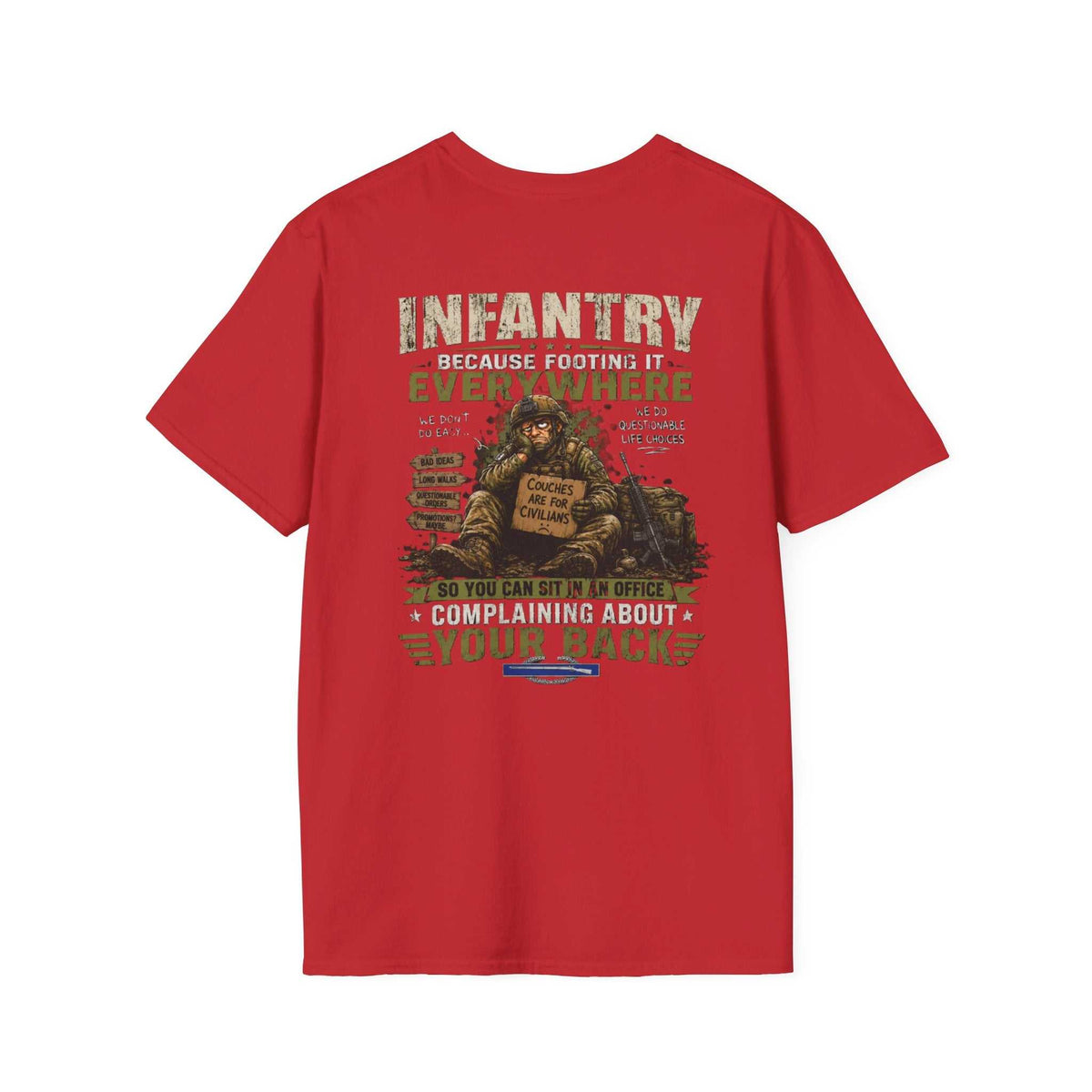 AEK Veteran Badge T-Shirt — Infantry Tee