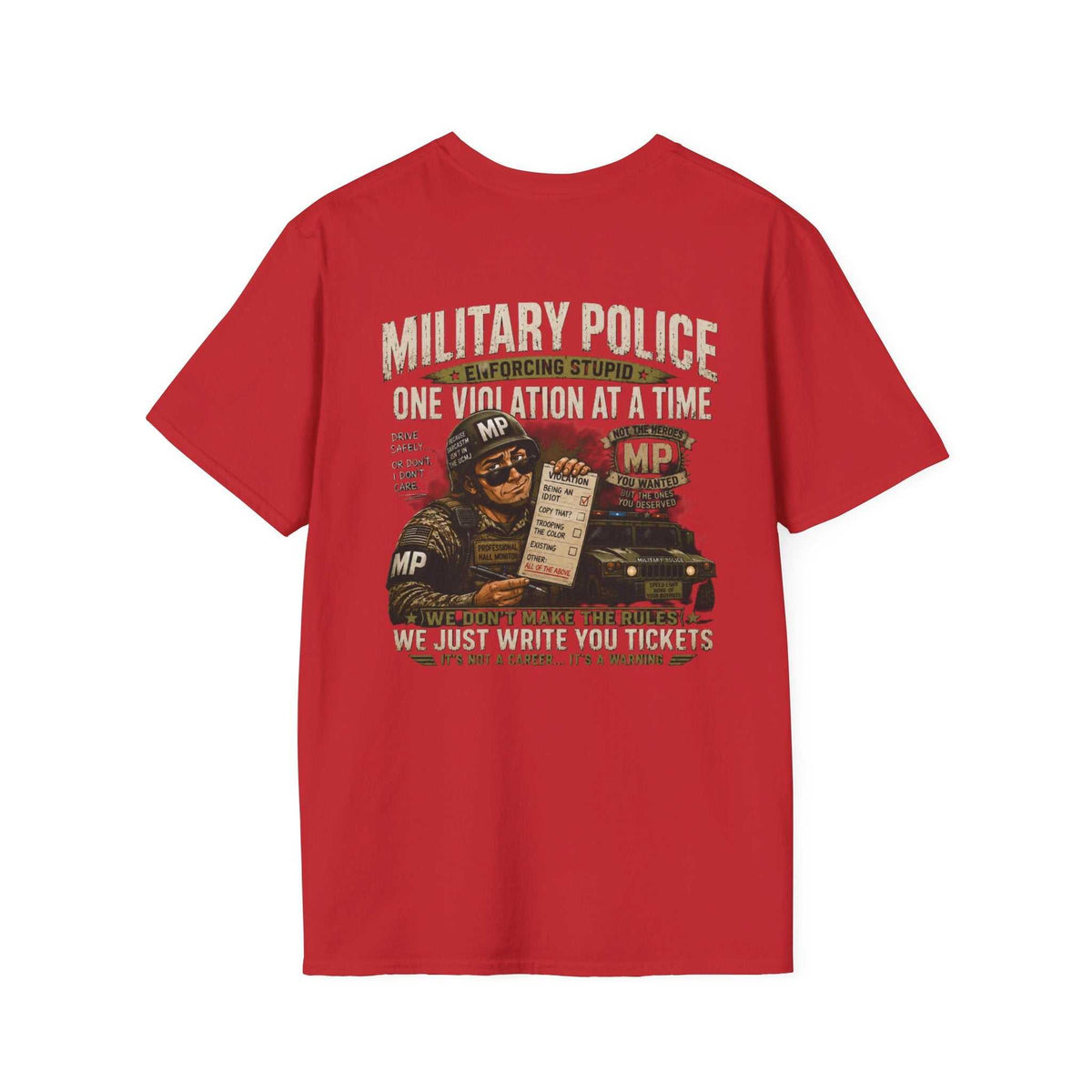 AEK Veteran Badge T-Shirt — Military Police Tee