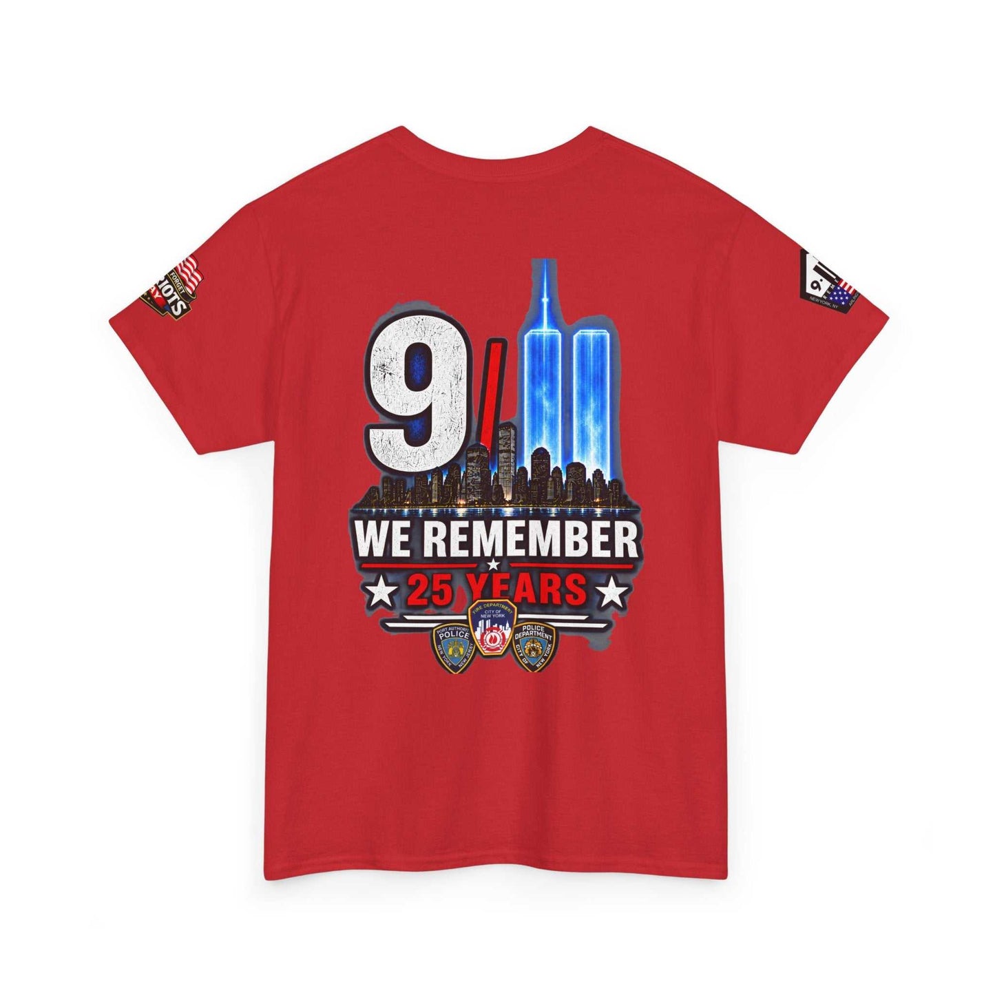 9/11 We Remember 25 Years T-Shirt