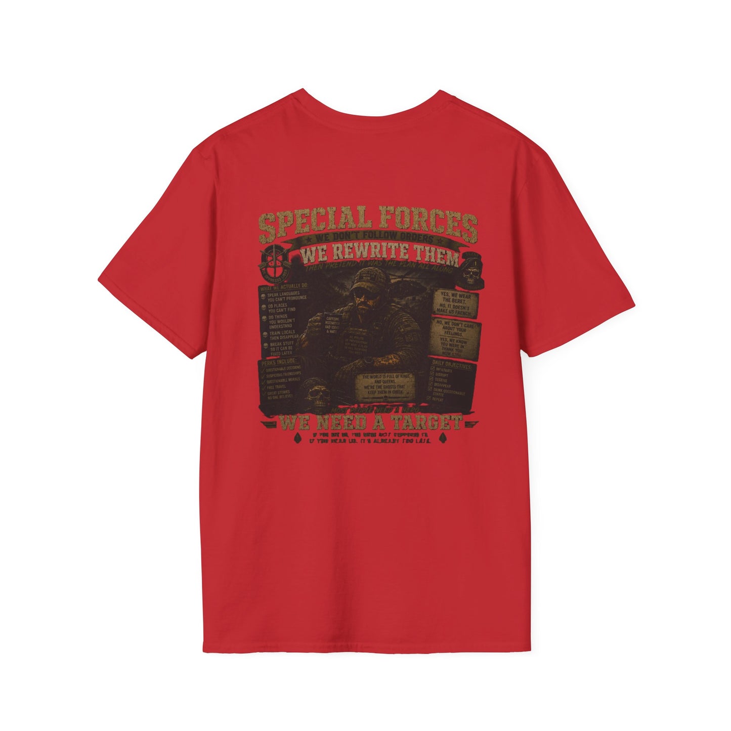 AEK Veteran Badge T-Shirt — Special Forces Tee