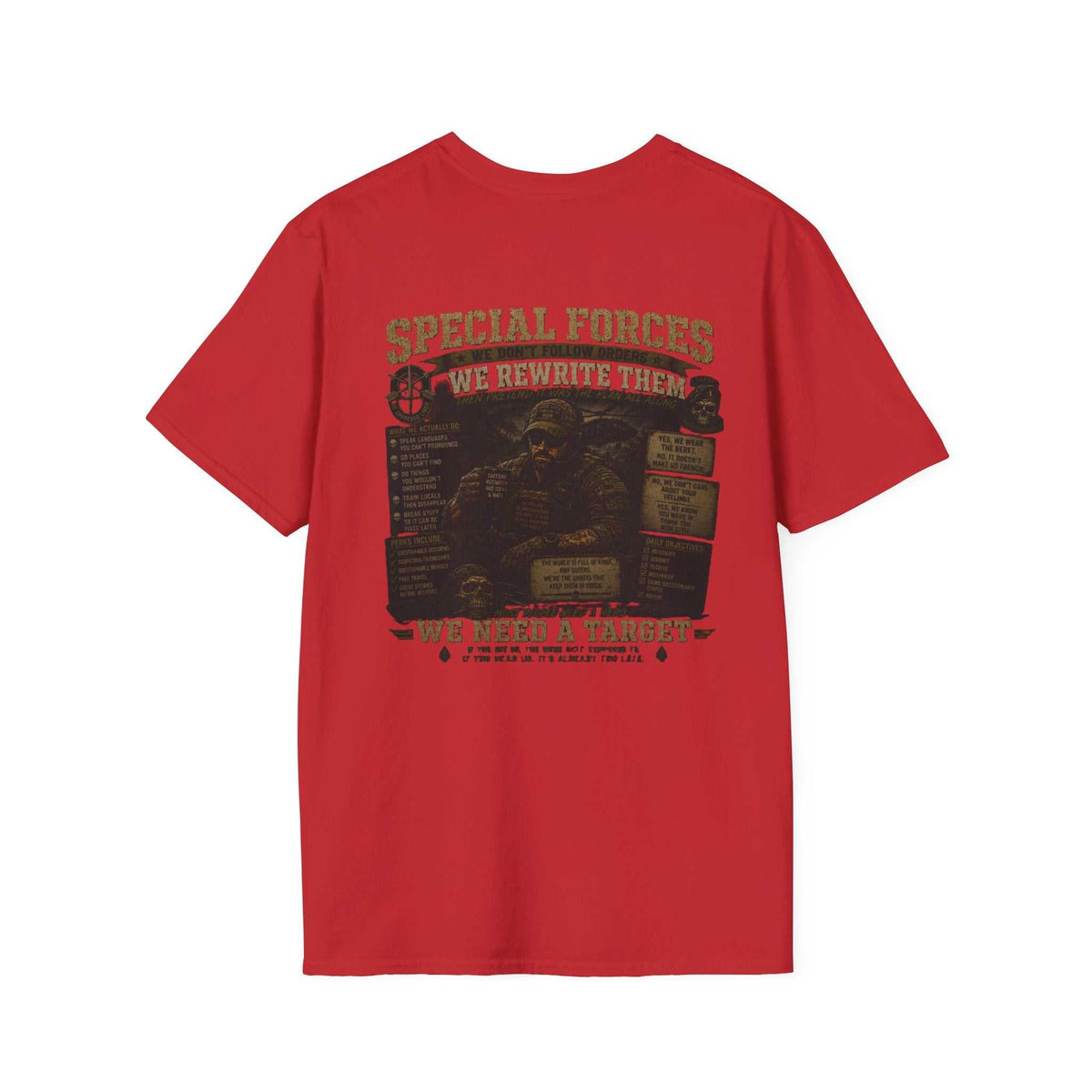 AEK Veteran Badge T-Shirt — Special Forces Tee