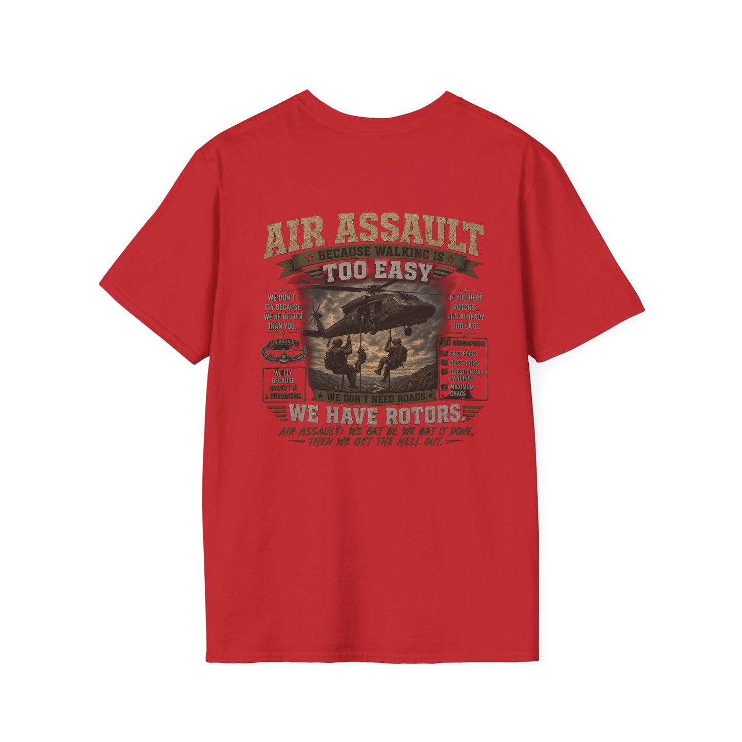 AEK Veteran Badge T-Shirt — AIR ASSAULT Tee