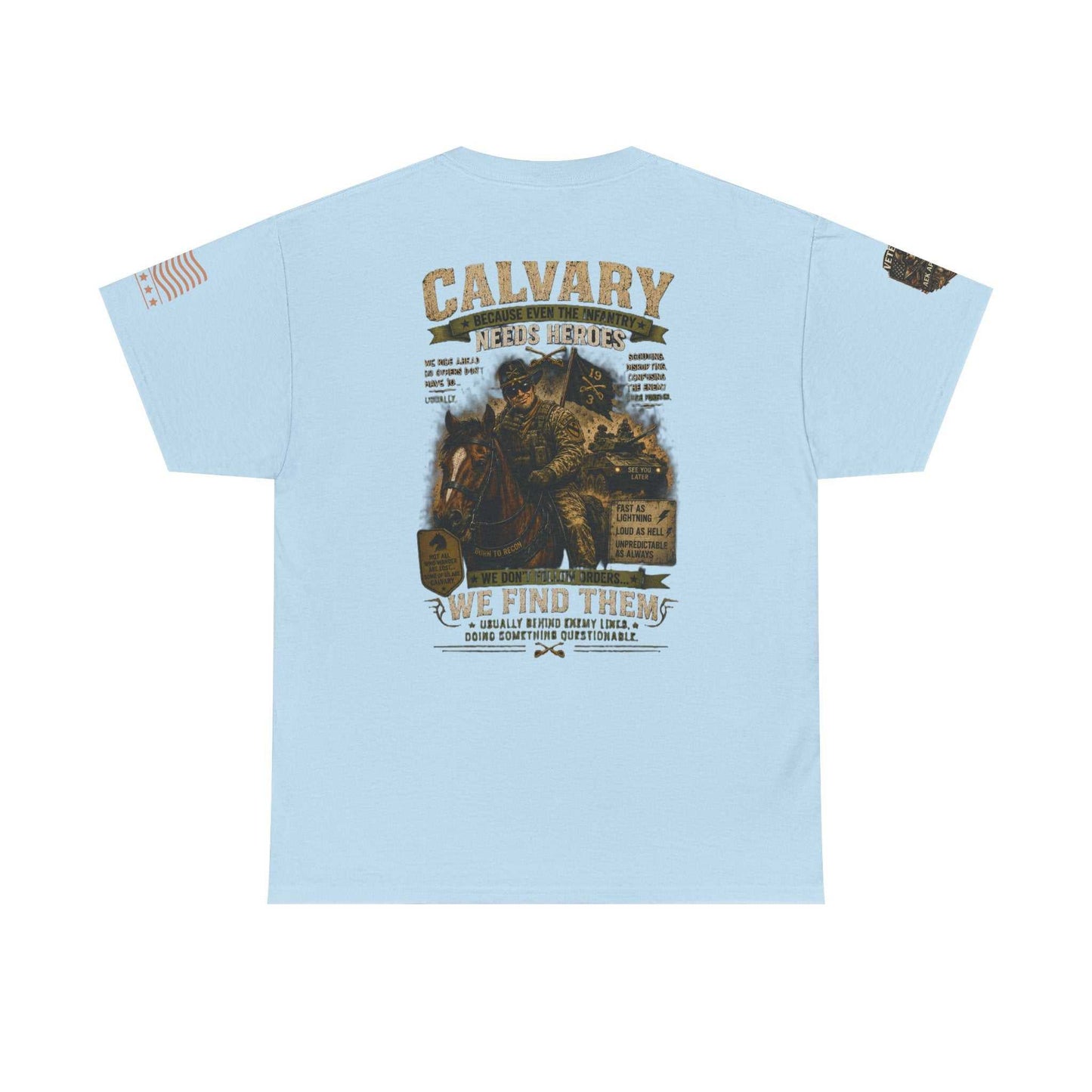 Calvary Vintage Truck Tee — “We Find Them” Rescue Tribute Shirt