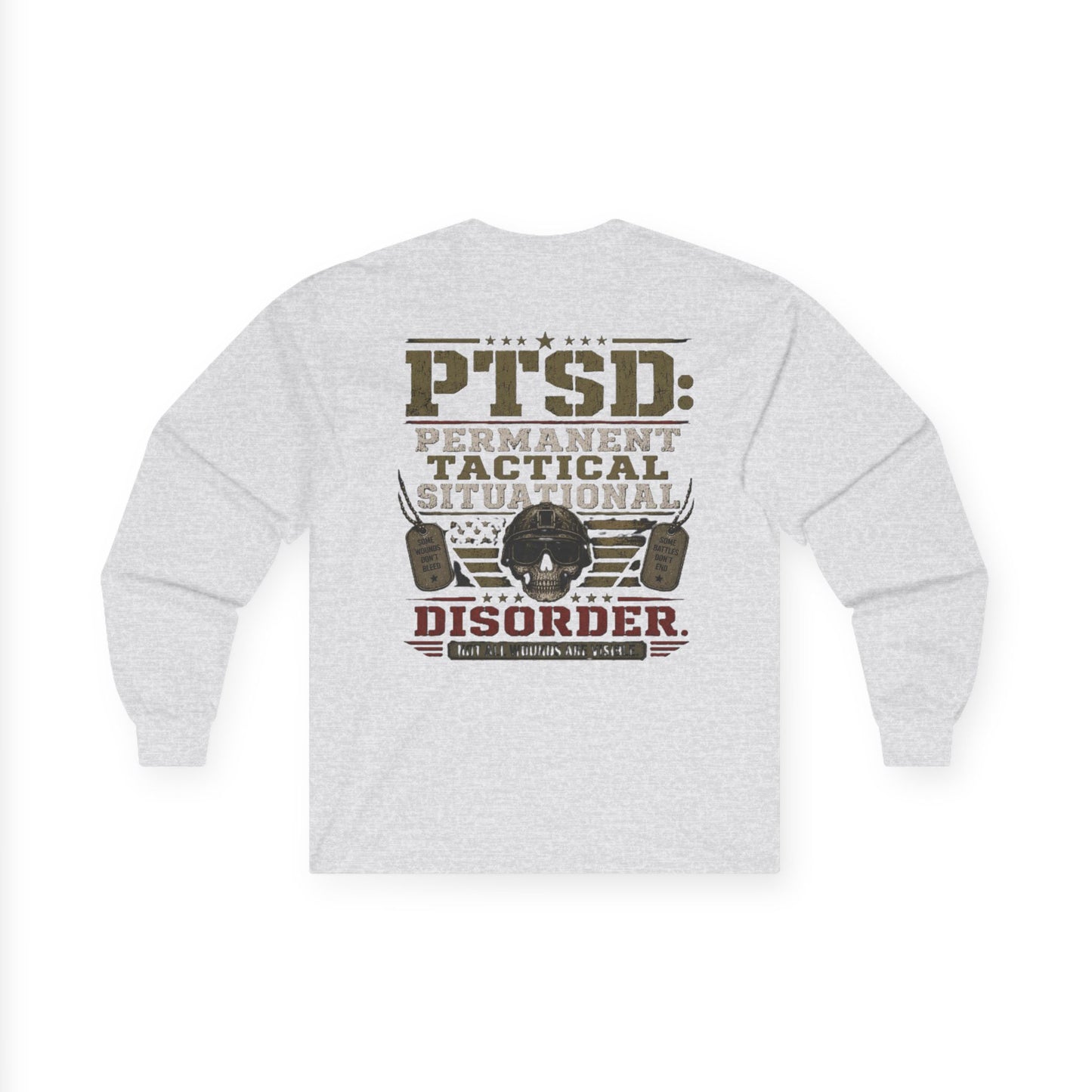 PTSD: Permanent Tactical Situational Disorder Long Sleeve Tee
