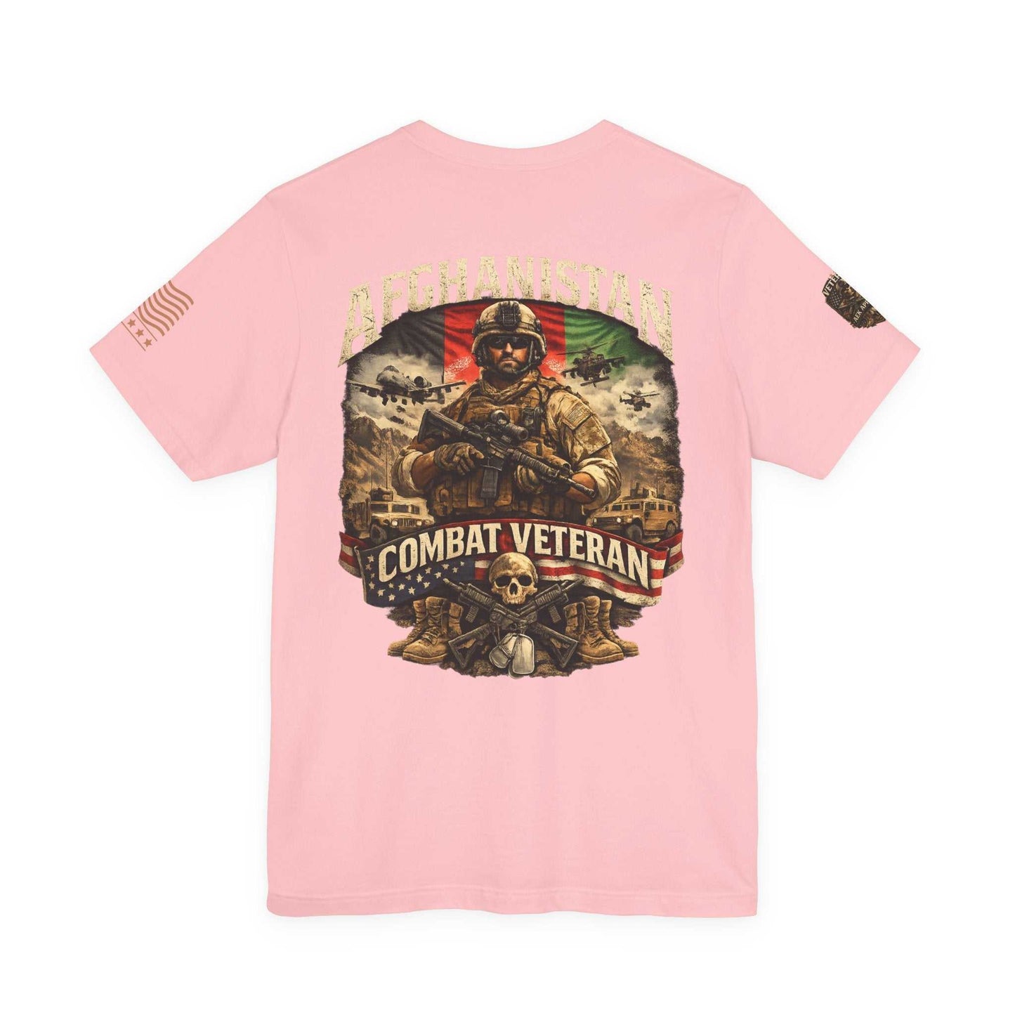 Afghanistan Combat Veteran T‑Shirt — Military Tribute Tee