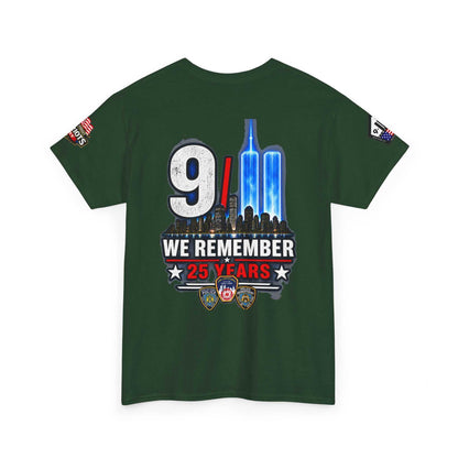 9/11 We Remember 25 Years T-Shirt