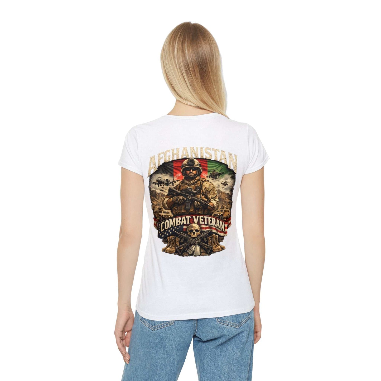 Afghanistan Combat Veteran Women's T-Shirt