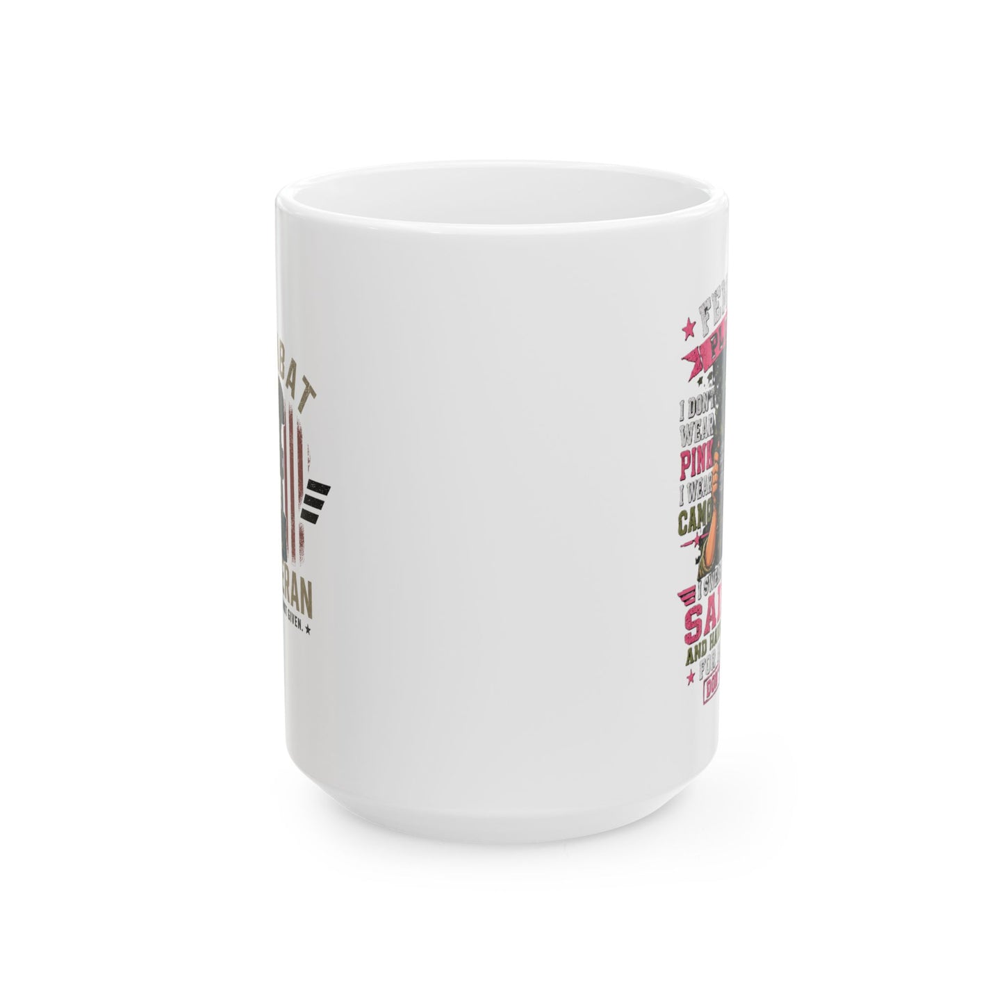 Veteran Women Ceramic Mug – Female? Please Coffee Cup (11oz & 15oz)