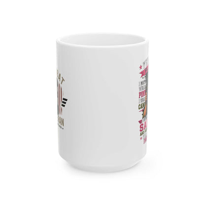 Veteran Women Ceramic Mug – Female? Please Coffee Cup (11oz & 15oz)