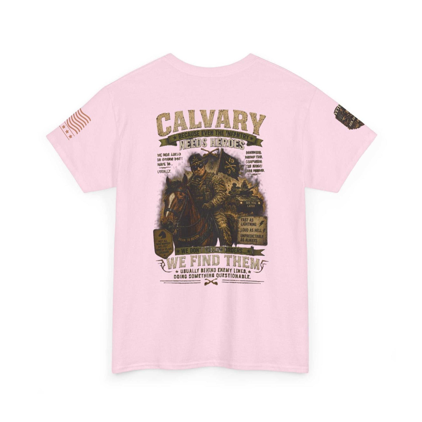 Calvary Vintage Truck Tee — “We Find Them” Rescue Tribute Shirt