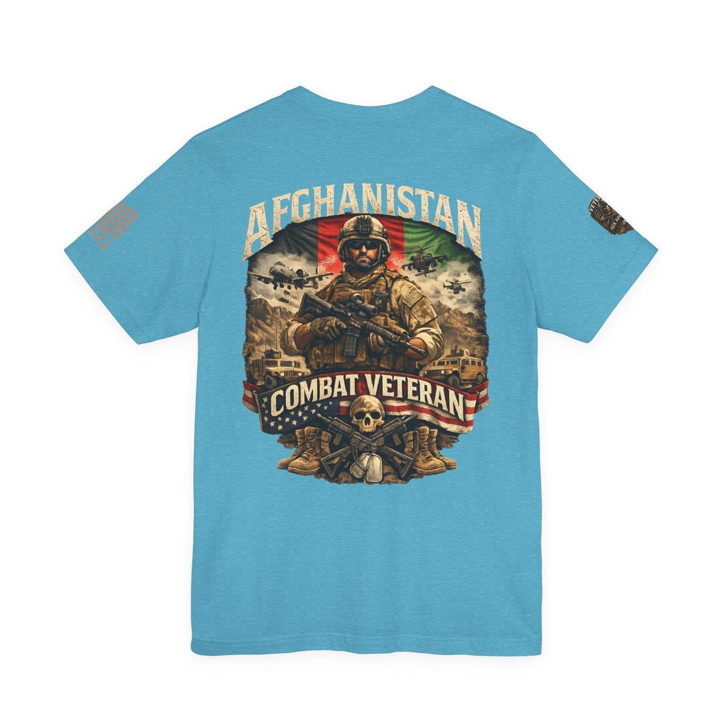 Afghanistan Combat Veteran T‑Shirt — Military Tribute Tee