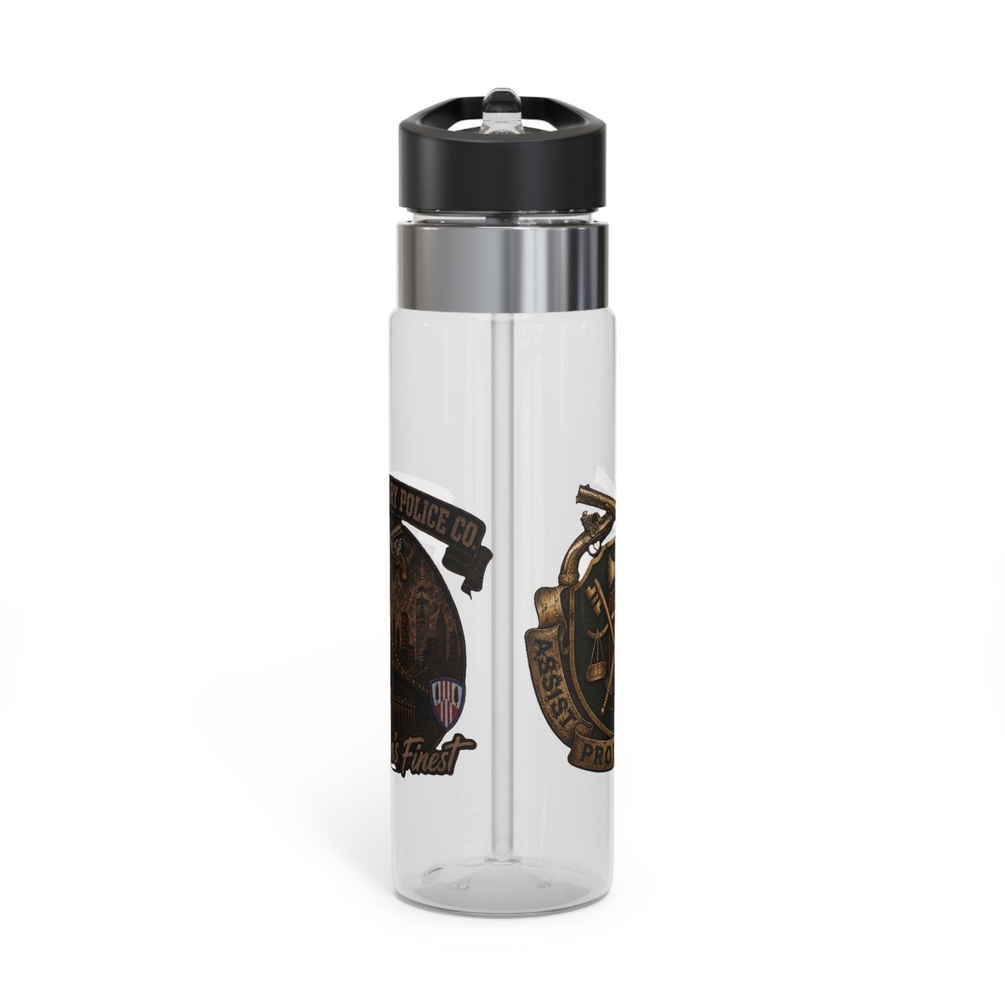 20oz Tritan Sport Bottle — 107th Military Police "Brooklyn's Finest"