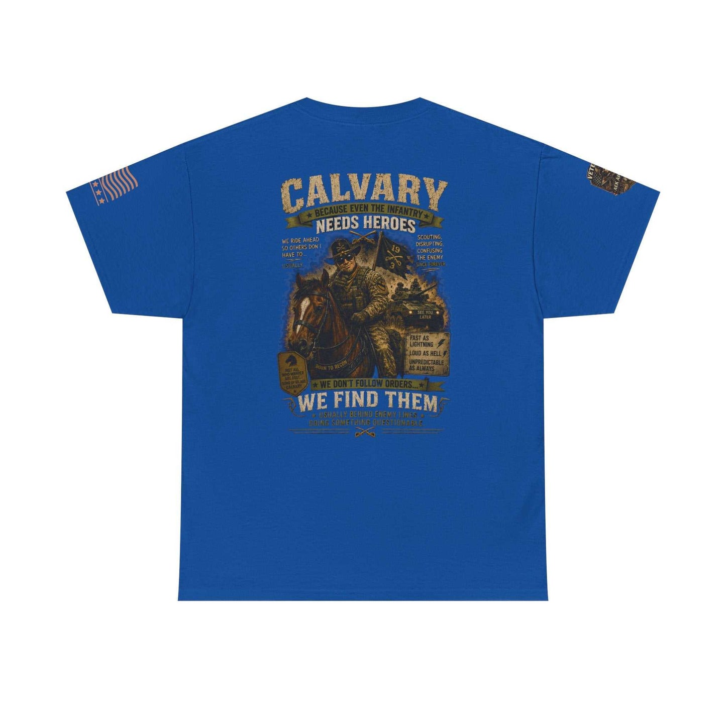 Calvary Vintage Truck Tee — “We Find Them” Rescue Tribute Shirt