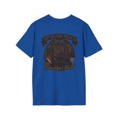 AEK Unit T-Shirt — 107th Military Police Tee "Brooklyn's Finest" WTC