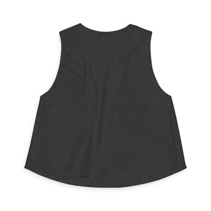 Women's Crop Top - "Ask Me About My Anger Management Plan" Graphic Tank for Strong, Sassy Women