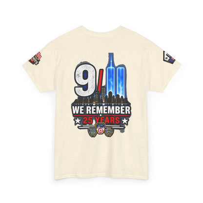 9/11 We Remember 25 Years T-Shirt