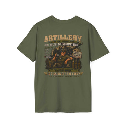 AEK Veteran Badge T-Shirt — Field Artillery Tee