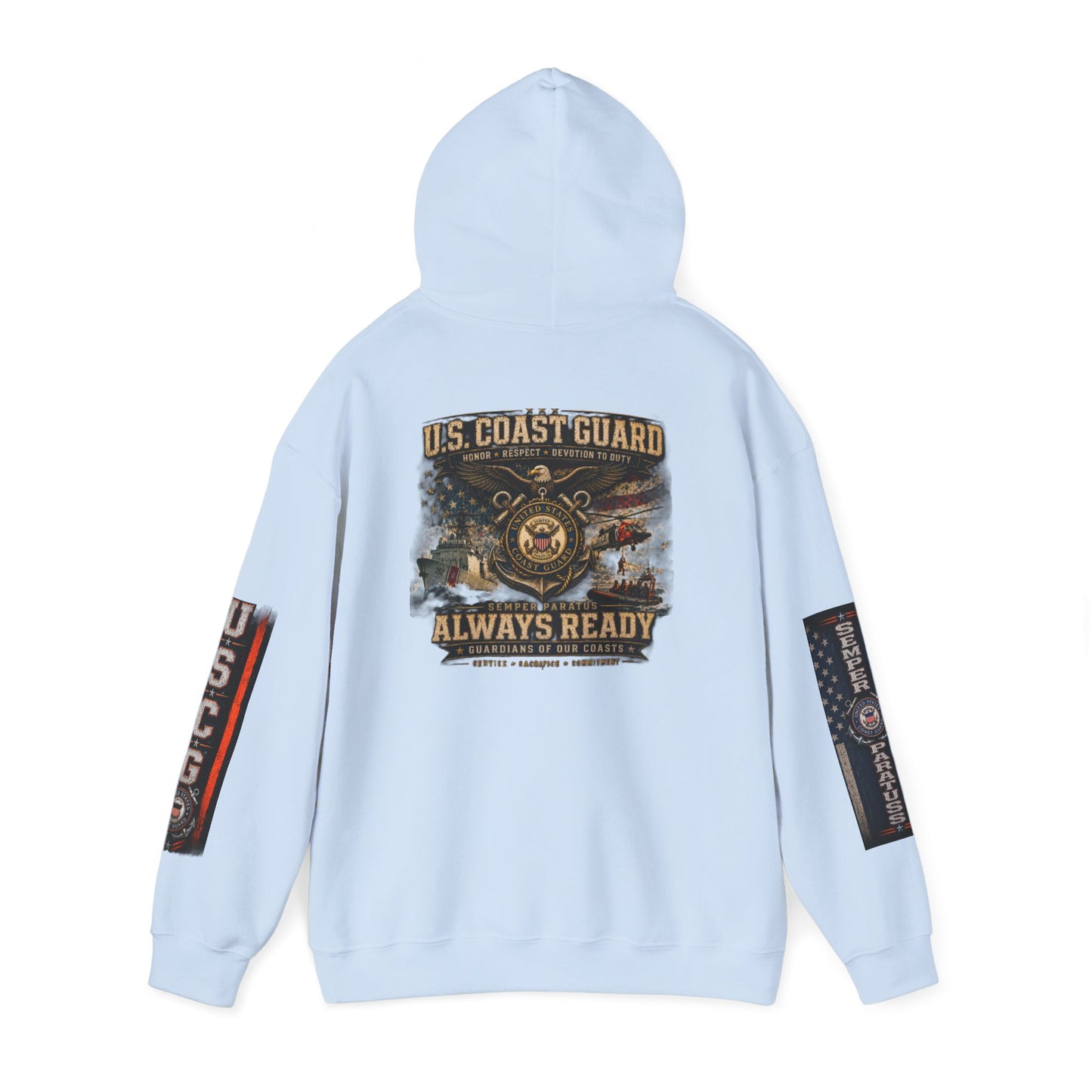 Copy of USMC Hoodie - Pride Is Forever Marine Corps Sweatshirt (AEK Skull Design)