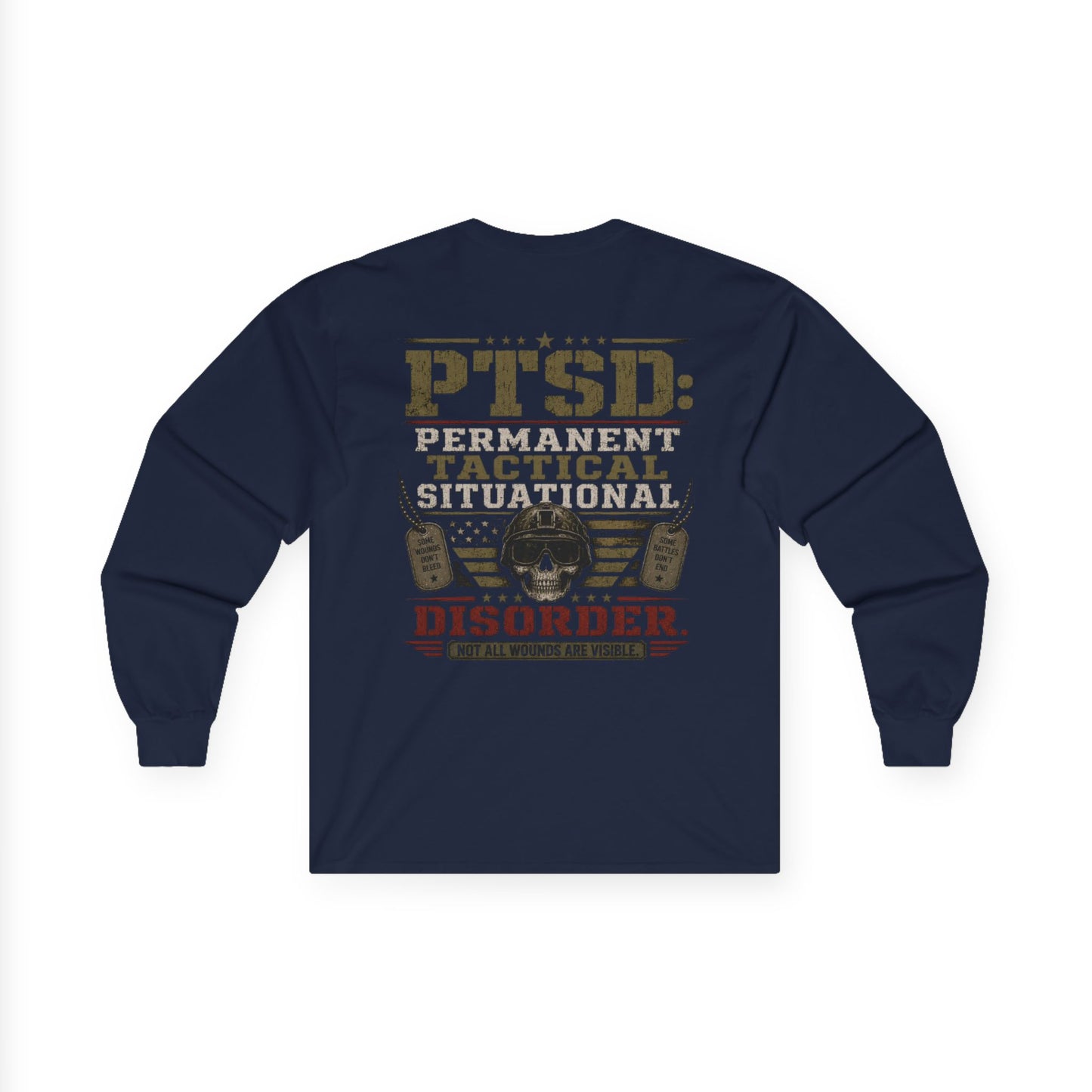 PTSD: Permanent Tactical Situational Disorder Long Sleeve Tee