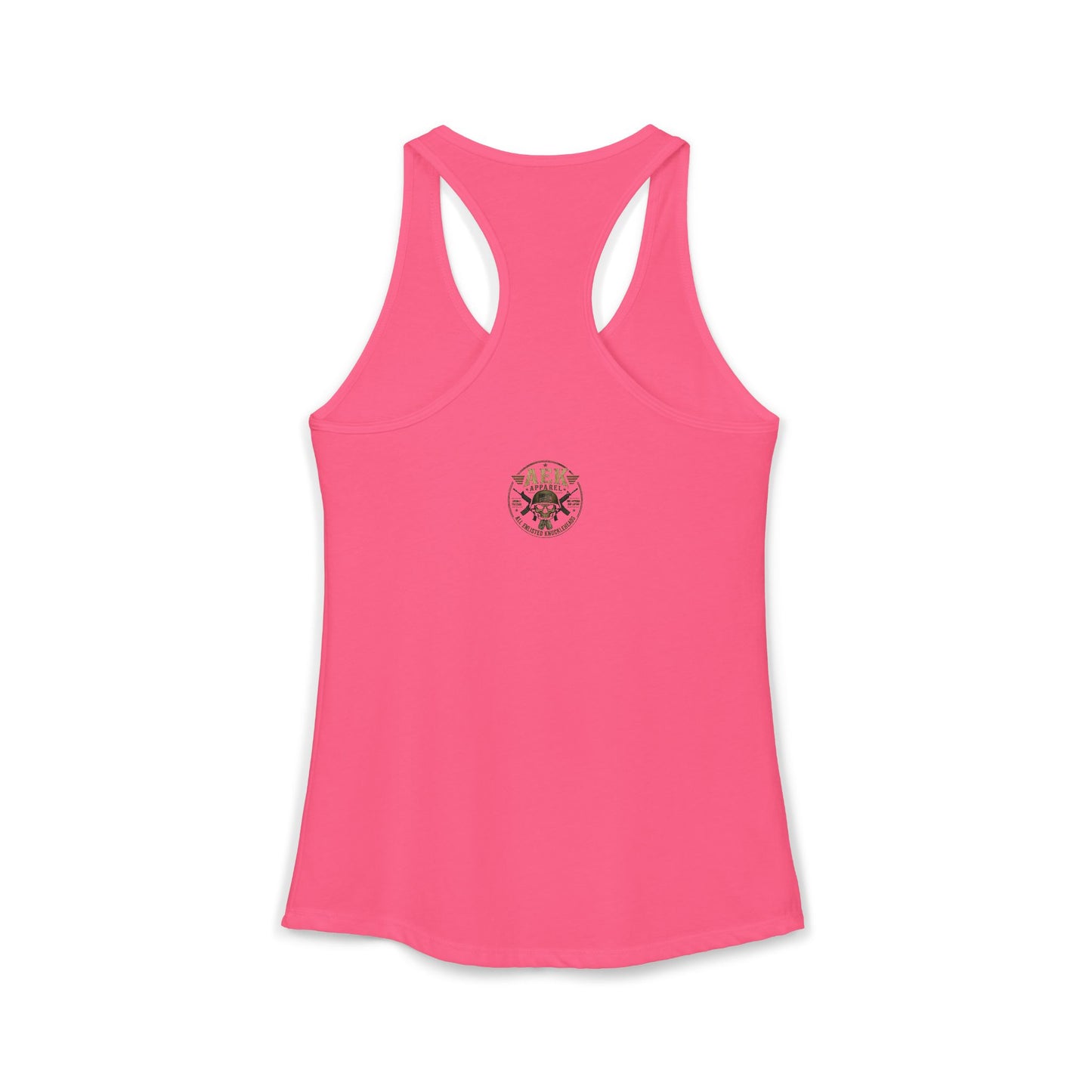 Women's Racerback Tank - "Cute Enough to Stop Traffic"