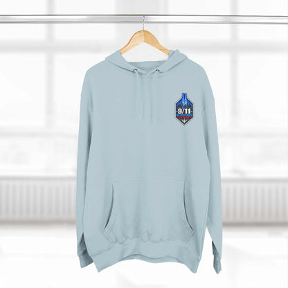 9/11 Remembrance Hoodie – We Remember 25 Years Tribute Fleece Hoodie