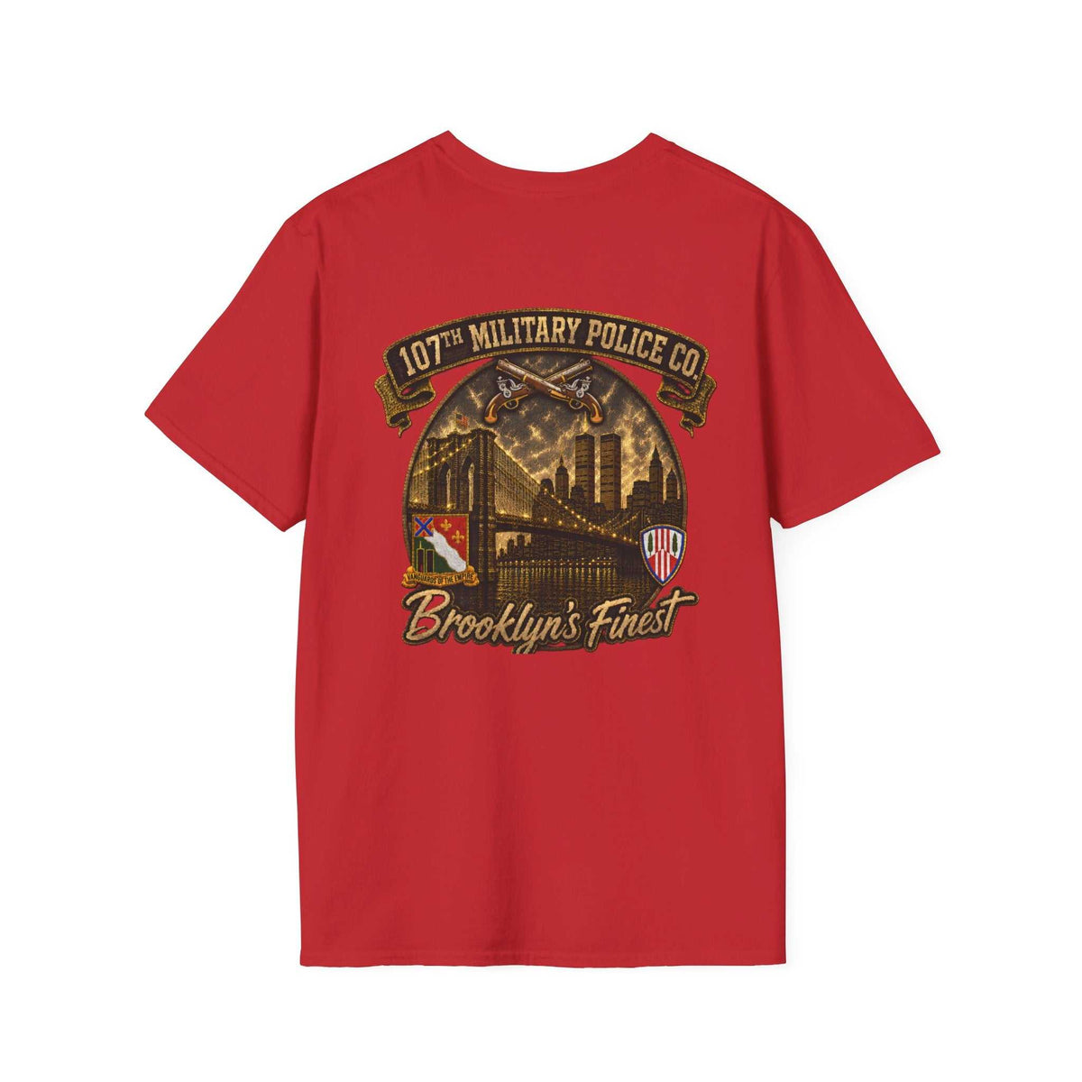 AEK Unit T-Shirt — 107th Military Police Tee "Brooklyn's Finest" WTC