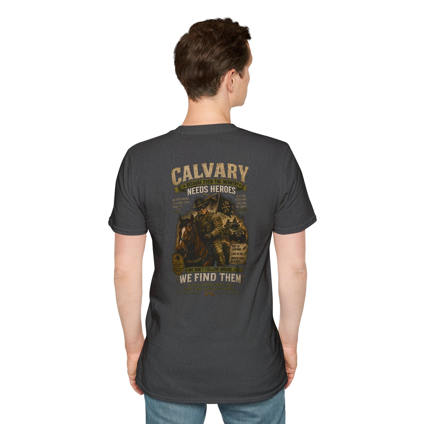 AEK Veteran Badge T-Shirt — Calvary Tee