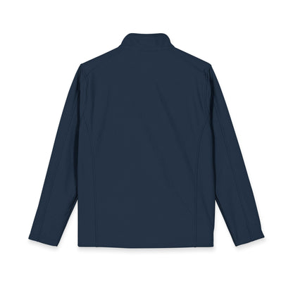 Embroidered Men's Soft Shell Jacket – Classic Port Authority Windbreaker, Durable Outdoor Layer