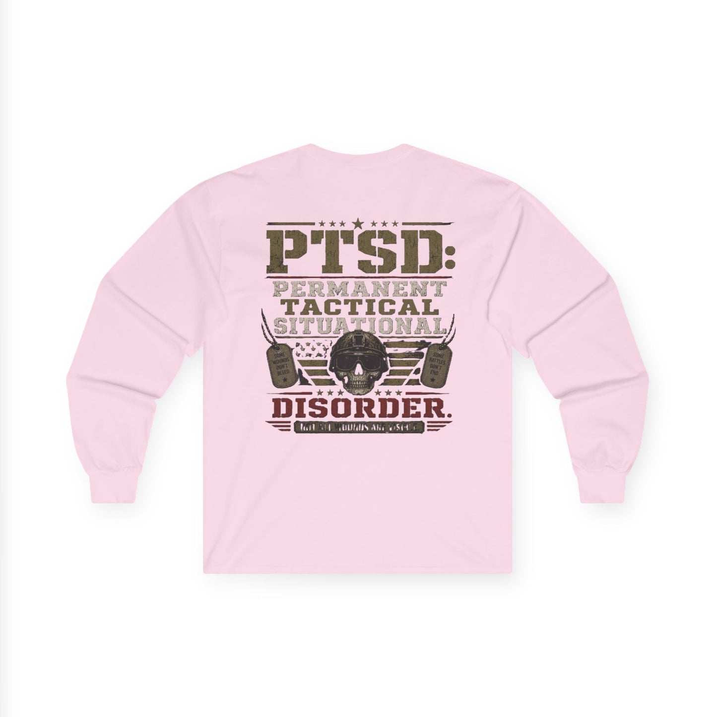PTSD: Permanent Tactical Situational Disorder Long Sleeve Tee
