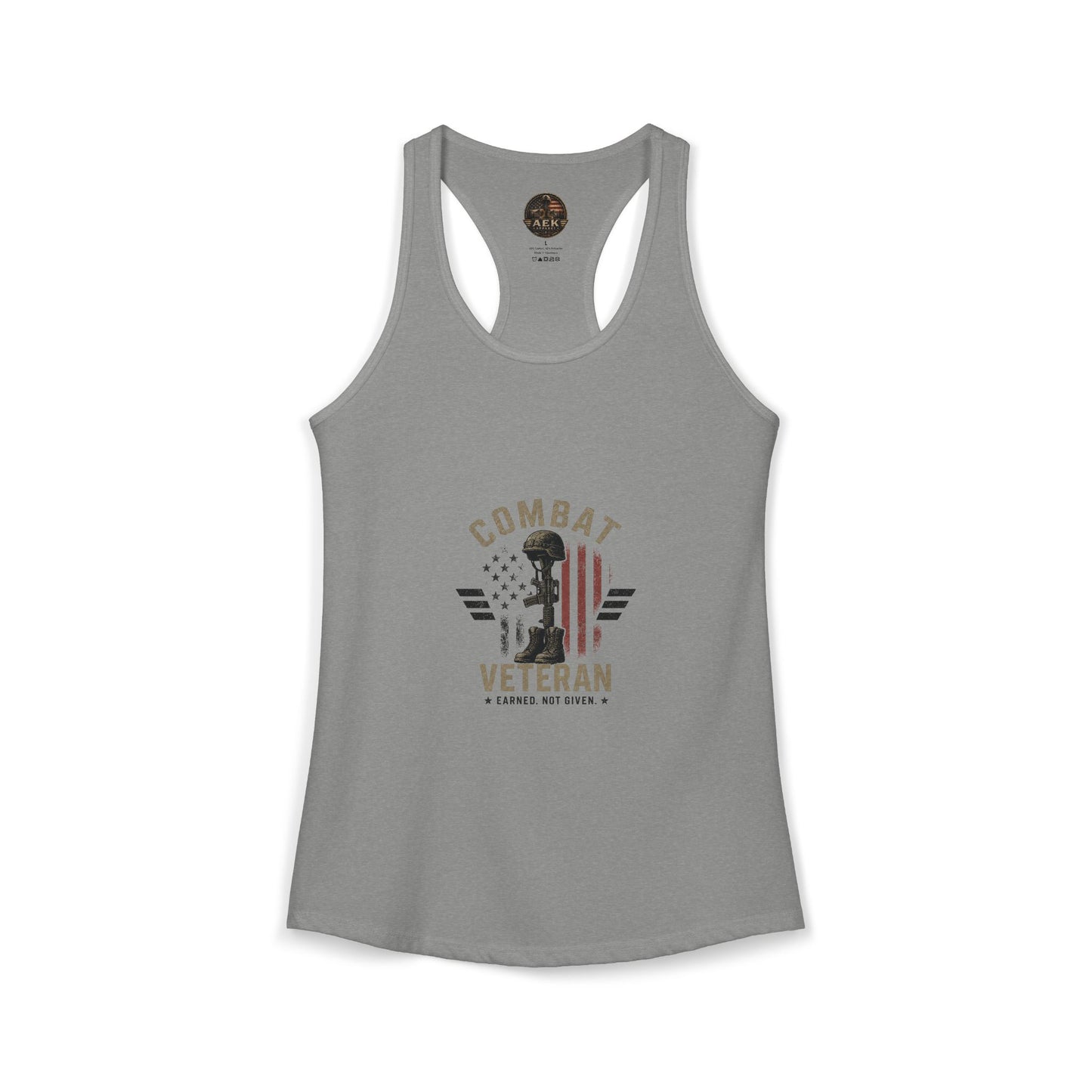 Women's Ideal Racerback Tank - 'My Makeup Cost Less than My Ammo'