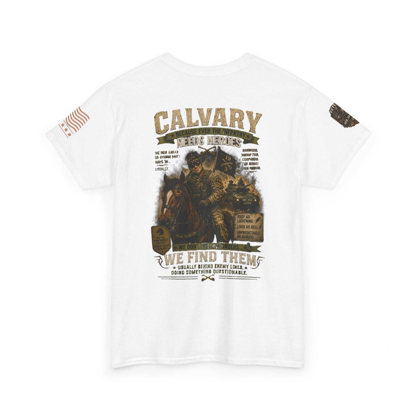 Calvary Vintage Truck Tee — “We Find Them” Rescue Tribute Shirt