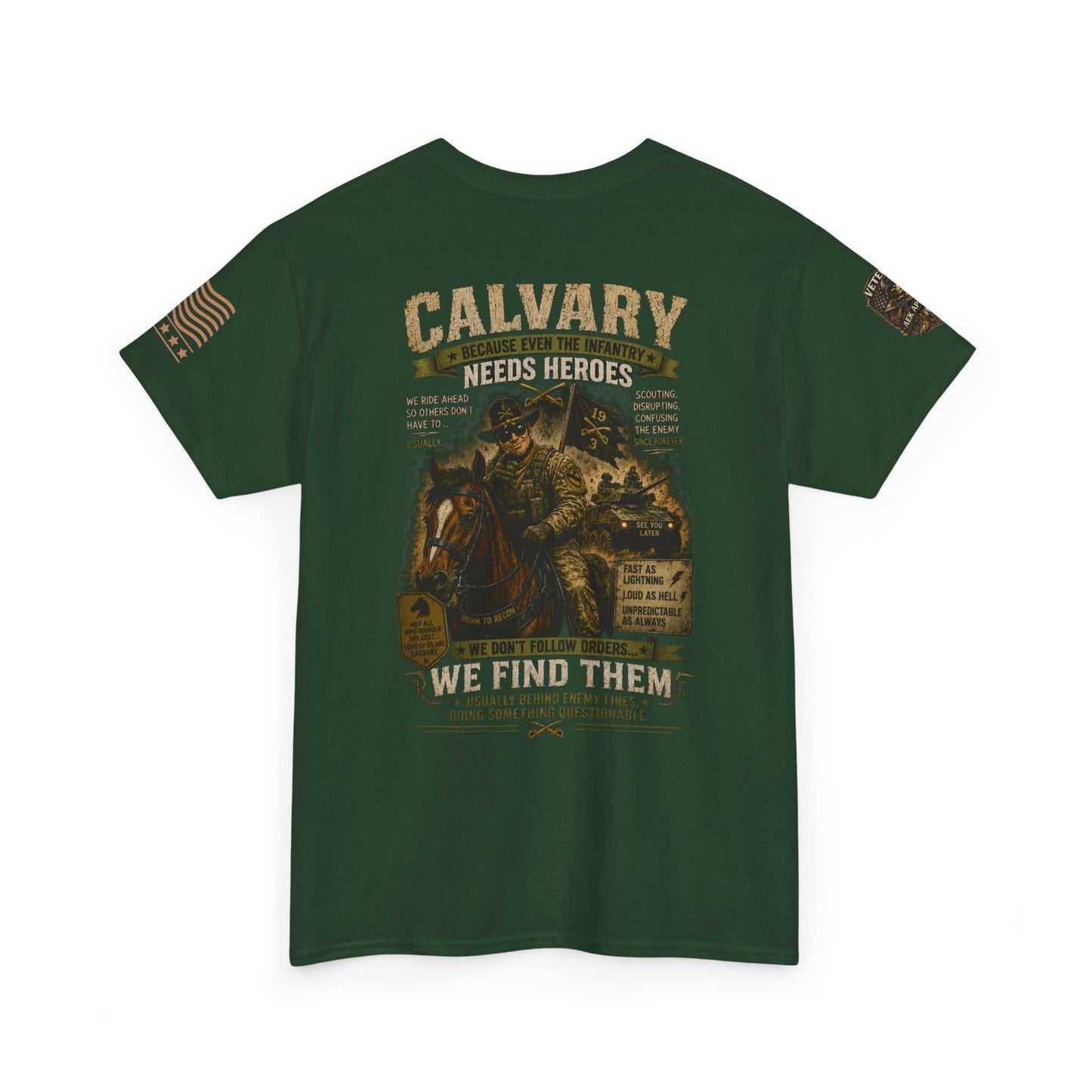 Calvary Vintage Truck Tee — “We Find Them” Rescue Tribute Shirt