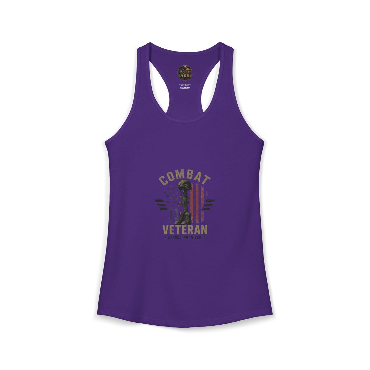 Women's Ideal Racerback Tank - 'My Makeup Cost Less than My Ammo'