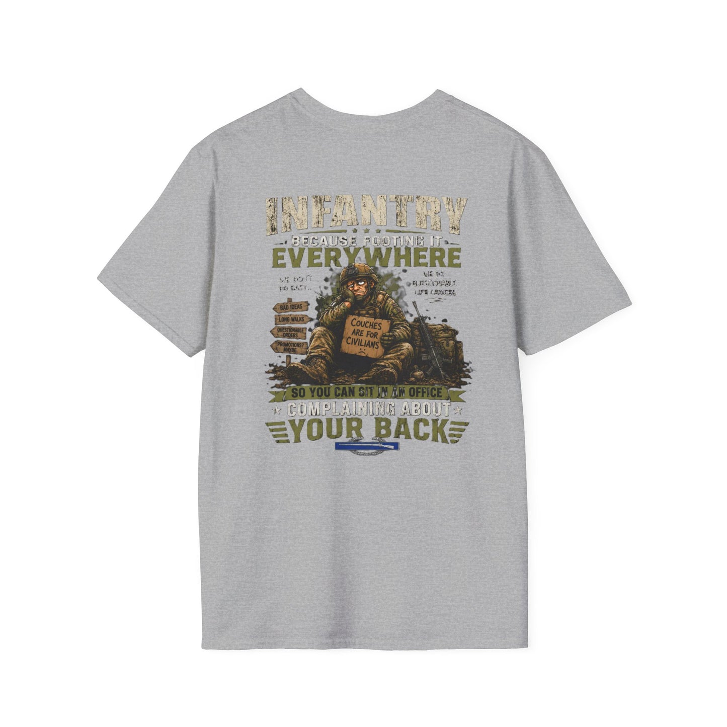 AEK Veteran Badge T-Shirt — Infantry Tee