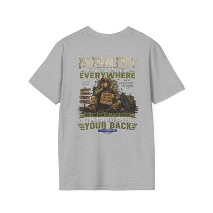 AEK Veteran Badge T-Shirt — Infantry Tee