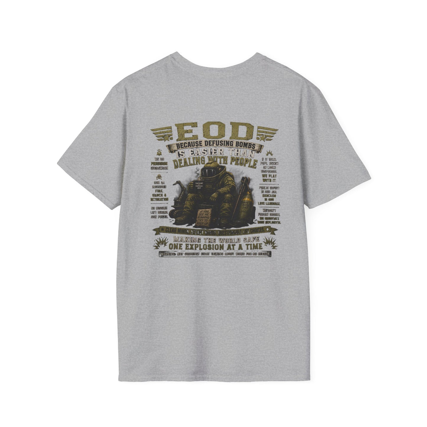 AEK Veteran Badge T-Shirt — EOD Tee