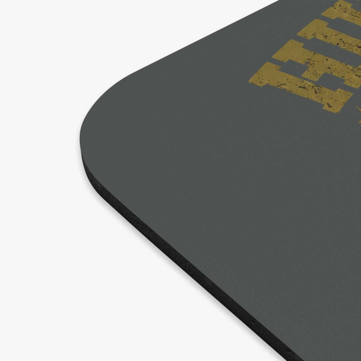 Mouse Pad — "Hurry Up and Wait" Military Skull Vintage Desk Mat