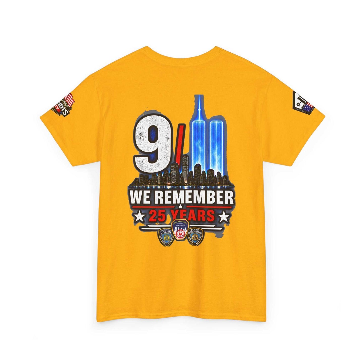 9/11 We Remember 25 Years T-Shirt