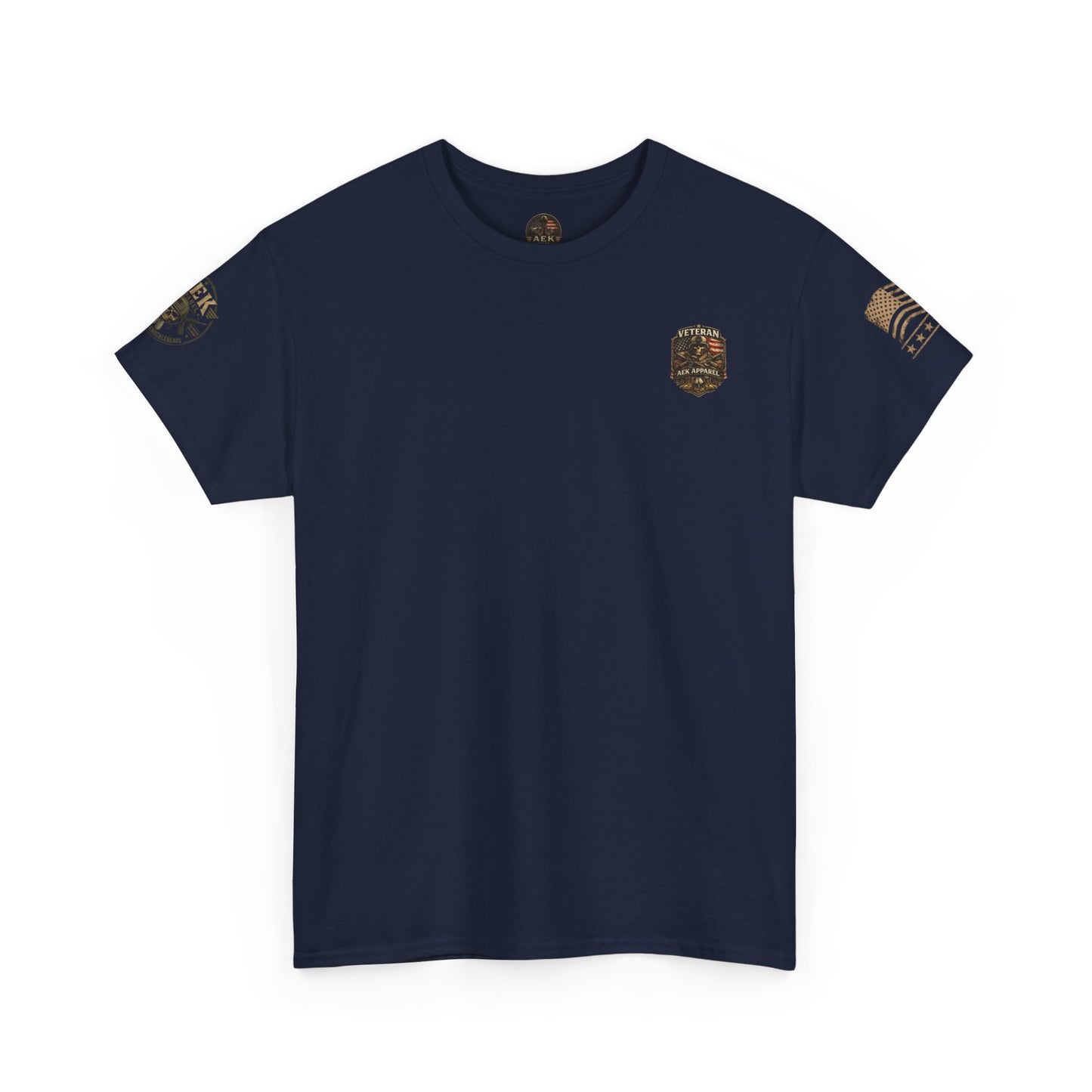 U.S. Navy Veteran T-Shirt — Forged by the Sea Patriotic Tee