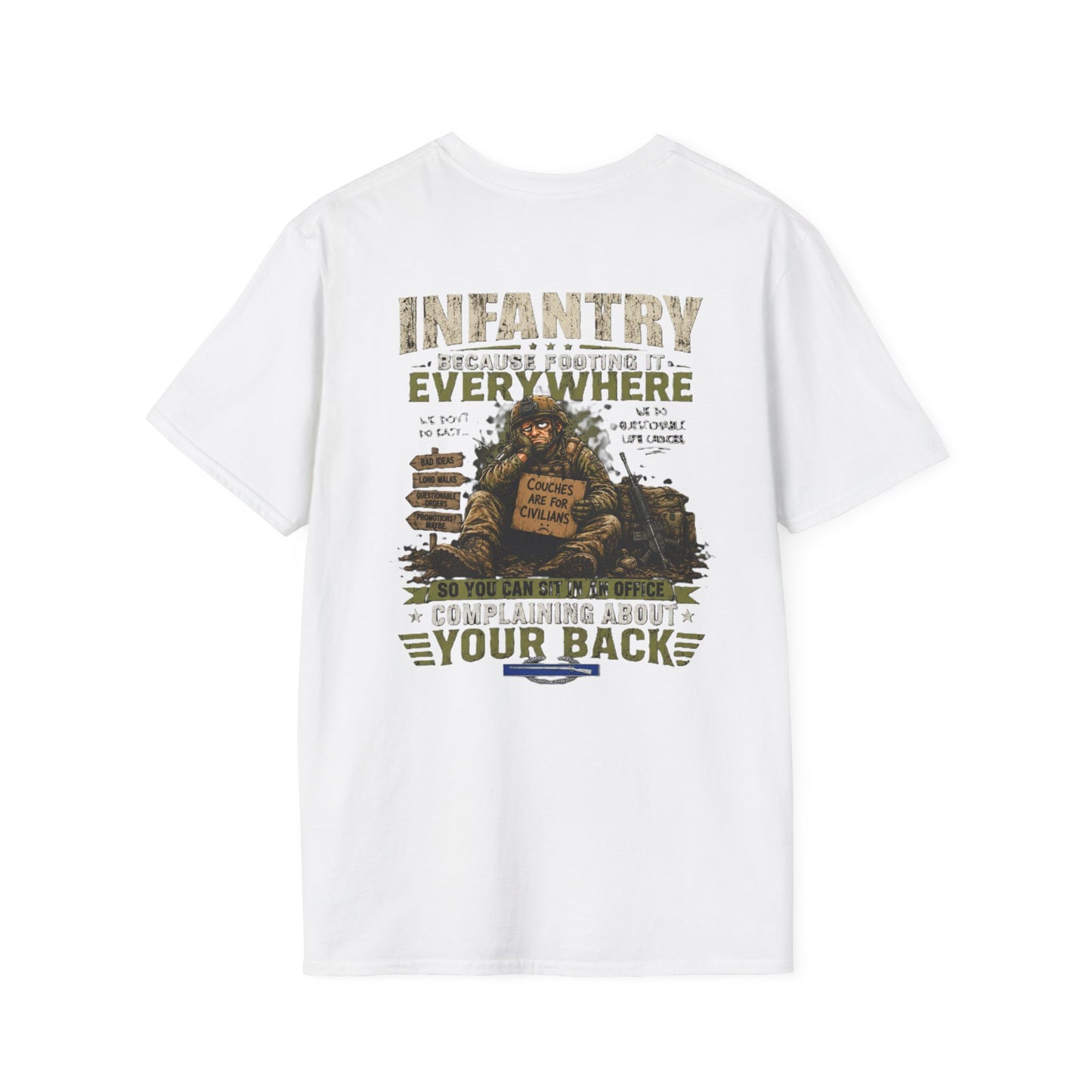 AEK Veteran Badge T-Shirt — Infantry Tee