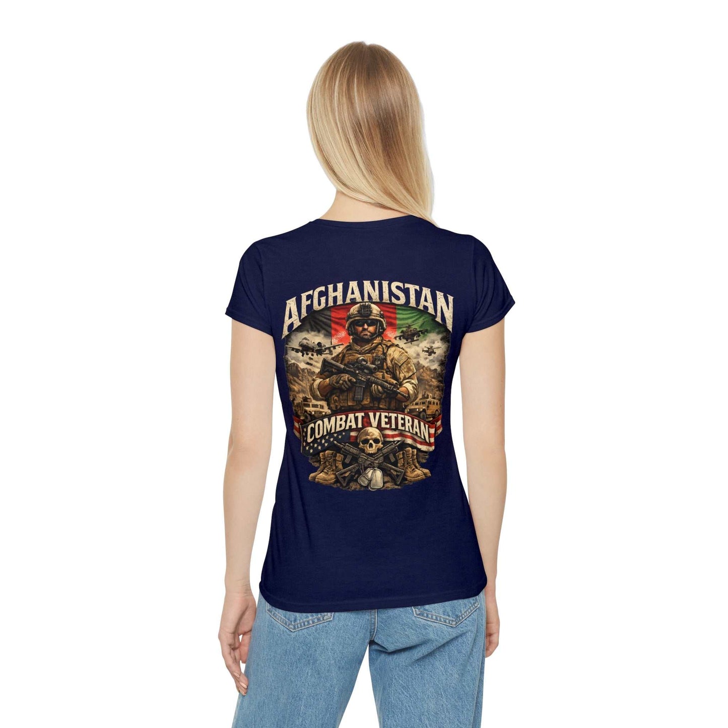 Afghanistan Combat Veteran Women's T-Shirt
