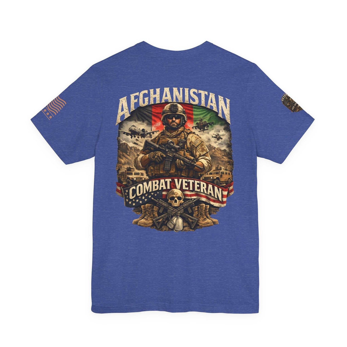 Afghanistan Combat Veteran T‑Shirt — Military Tribute Tee