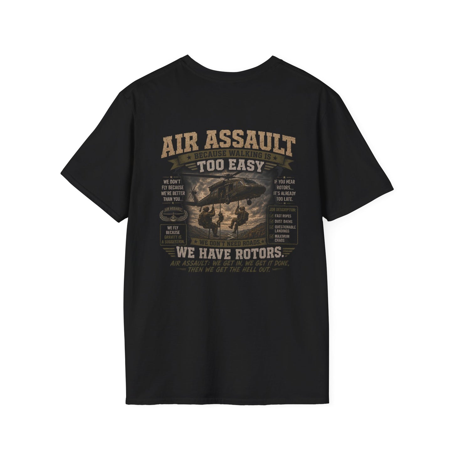AEK Veteran Badge T-Shirt — AIR ASSAULT Tee