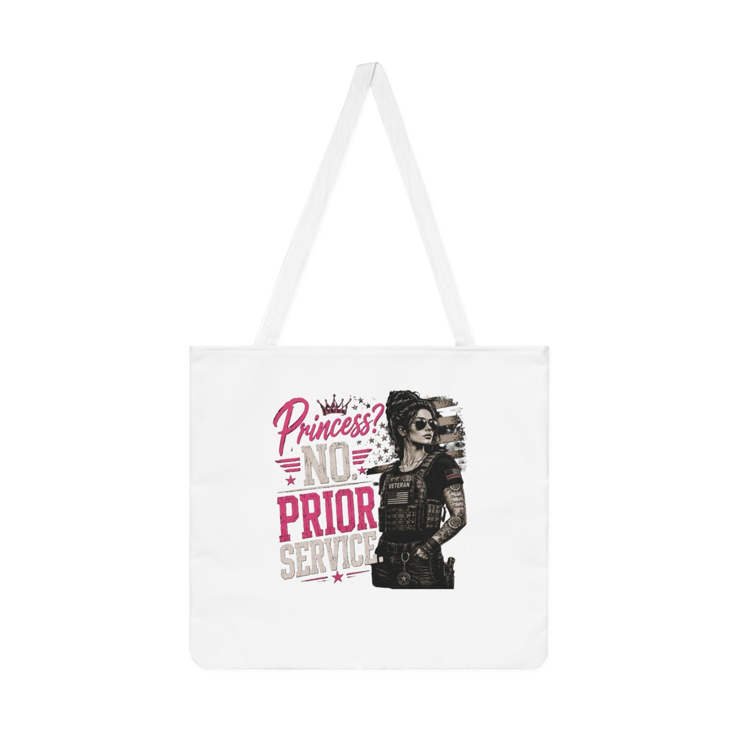 Princess? No Prior Service – Military Punk Shoulder Tote