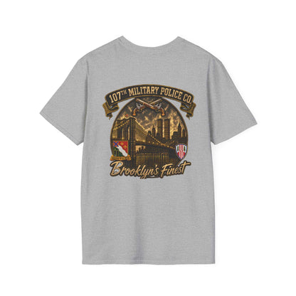 AEK Unit T-Shirt — 107th Military Police Tee "Brooklyn's Finest" WTC