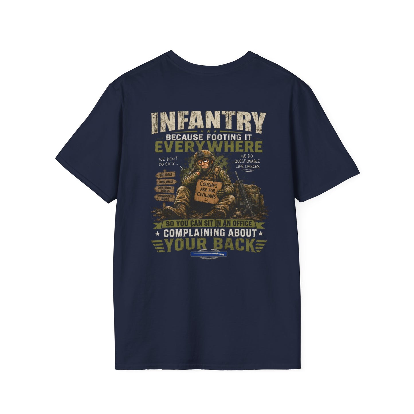AEK Veteran Badge T-Shirt — Infantry Tee