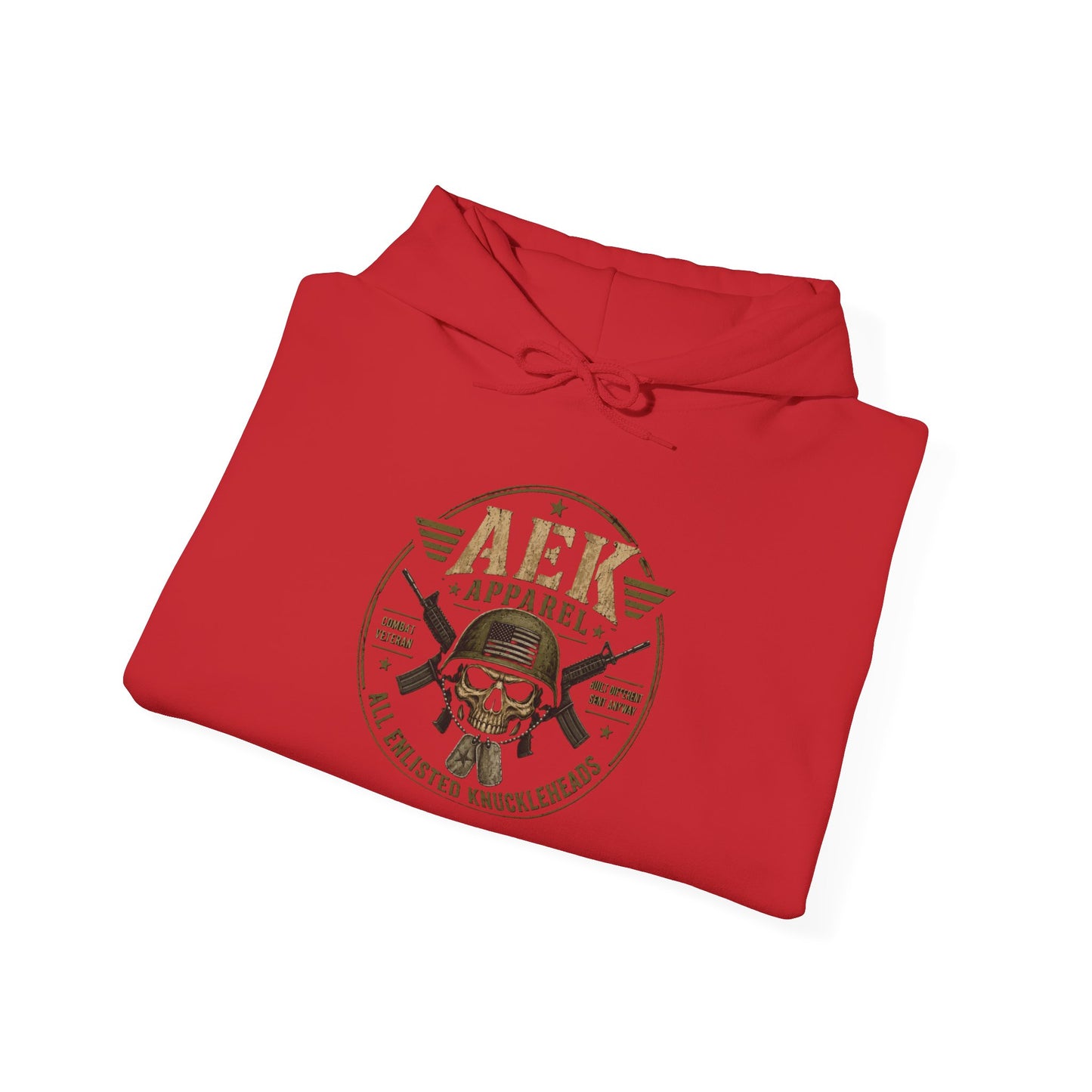 U.S. Navy Hoodie - Protecting Our Seas Sweatshirt (AEK Skull Design)
